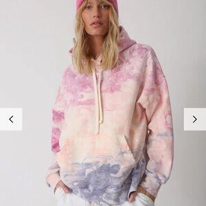 NWOT Electric & Rose Taylor Hand Tie Dye Hoodie